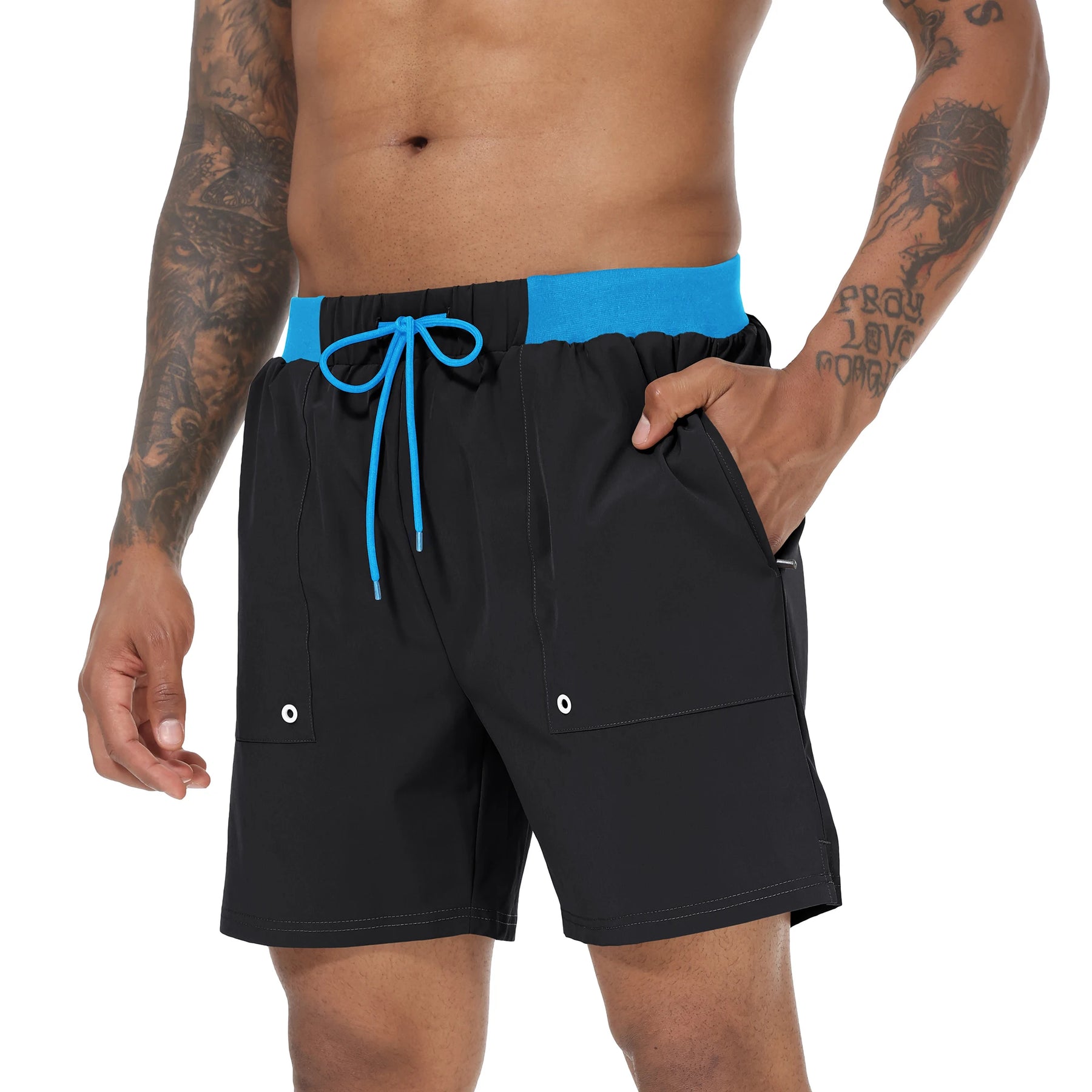shorts masculinos de treino, shorts dry fit masculino, shorts masculino com bolso, bermuda leve masculina