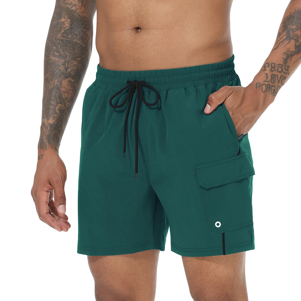shorts masculinos para treinar, roupa masculina de academia, short esportivo com caimento justo, shorts com modelagem atlética