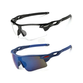 Kit 2 Óculos Corrida Proteção UV 400 MTB