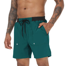 shorts para crossfit masculino, short performance treino, bermuda com short interno, short masculino funcional